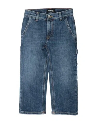 Dondup Babies'  Toddler Girl Jeans Blue Size 4 Cotton, Elastane In Gray