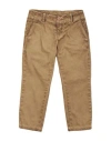 Dondup Toddler Girl Pants Khaki Size 4 Cotton, Elastane In Beige
