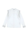Dondup Toddler Girl Shirt White Size 4 Cotton, Elastane In White