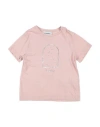 Dondup Toddler Girl T-shirt Blush Size 4 Cotton In Pink