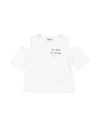 Dondup Toddler Girl T-shirt White Size 6 Cotton In White