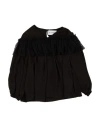 Dondup Toddler Girl Top Black Size 4 Polyester, Polyamide In Black