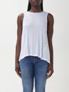 Dondup Chain Embellished Crewneck Tank Top In White