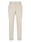 Dondup Cuffed Slim Fit Pants