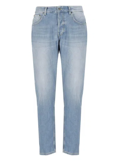 Dondup Jeans With Belt Loops In Blue