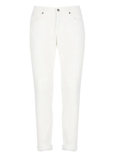 Dondup Trousers In White