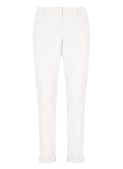 Dondup Trousers In White