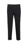 Dondup Gaubert Relax Pants In Black
