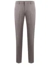 Dondup Trousers In Gray