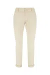 Dondup Man Pants Beige Size 36 Viscose, Polyamide, Elastane