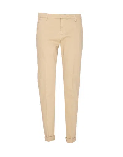 Dondup Trousers In Neutral