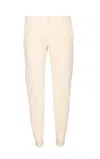 Dondup Tailored Fit Off-white Corduroy Jeans With Button Fly In Neutral