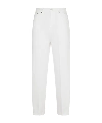 Dondup Bessie Special Trousers In White