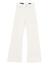 Dondup Amber Wide-leg Jeans In Neutral