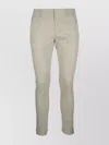 Dondup Trousers Back Pockets Belt Loops Side Pockets