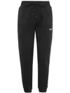Dondup Trousers Basic Fleece In Black