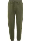 Dondup Trousers Basic Fleece In Green