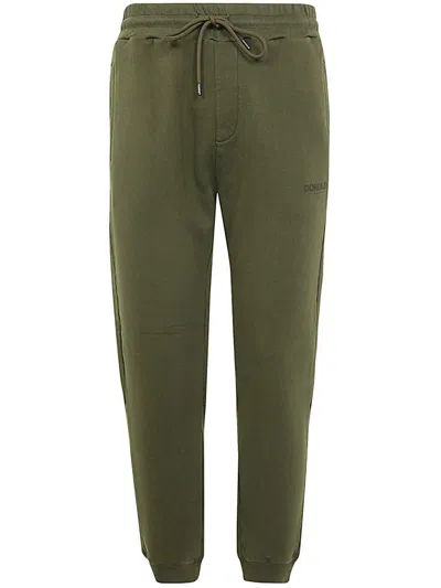 Dondup Trousers Basic Fleece Clothing In Green