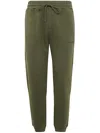 Dondup Trousers Basic Fleece In Green