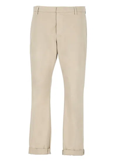 DONDUP DONDUP TROUSERS BEIGE