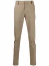 Dondup Gaubert Casual Trousers In Beige