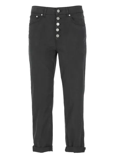 Dondup Trousers In Black
