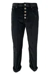 Dondup Koons Loose-fitting Velvet Trousers