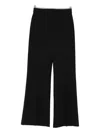 Dondup Flared Trousers In Black