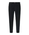 Dondup Five-pocket Denim Jeans In Black