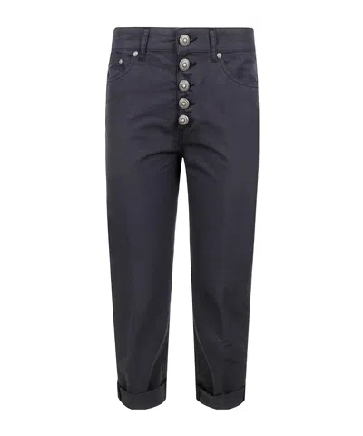 Dondup Trousers In Black