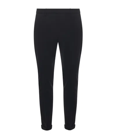 Dondup Wool Gaubert Pants In Black