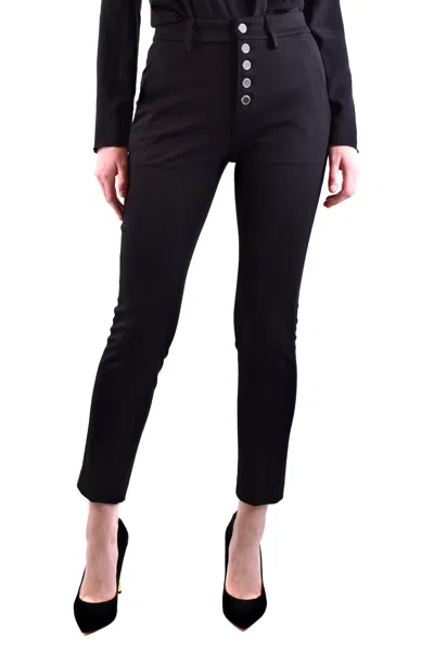 Dondup Trousers Black In Blue