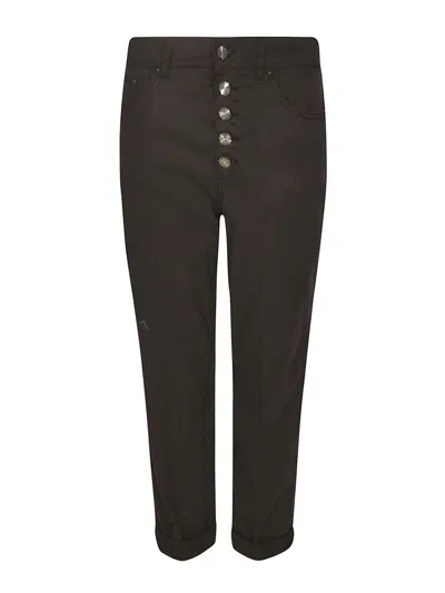Dondup Trousers In Black