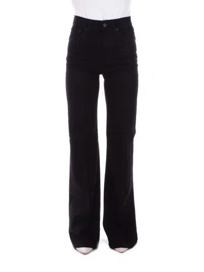 Dondup Trousers Black In Nero Neri E Grigi