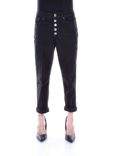 DONDUP DONDUP TROUSERS BLACK