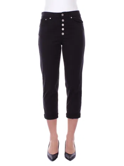 Dondup Trousers Black In Nero Nero