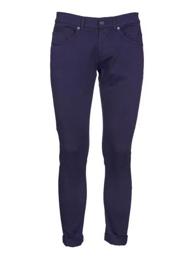 Dondup Trousers In Blu