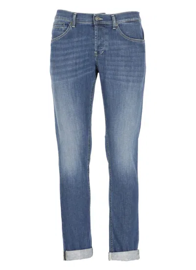 Dondup Trousers In Blue
