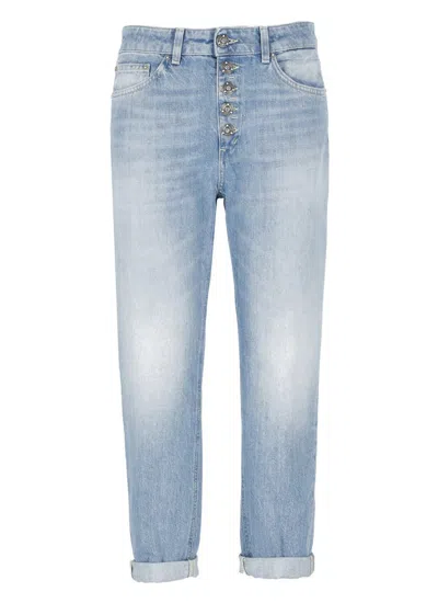 Dondup Trousers In Blue