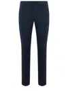 Dondup Casual Trousers With Waist Belt Loop In Blue