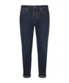 Dondup Cotton Skinny Jeans In Blue