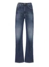 Dondup Logo-patch Jeans In Blue