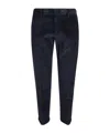 Dondup Press-crease Trousers In Blue
