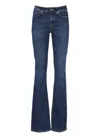 Dondup Flared Jeans Featuring Five-pocket Design In Blue