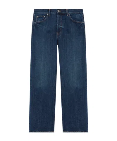 Dondup Button Jeans In Blue