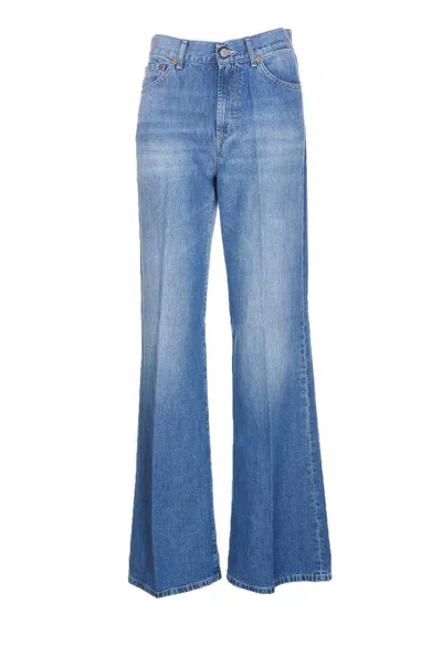 Dondup Trousers In Blue