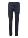 Dondup Trousers Blue In Blue