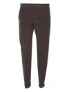 Dondup Brown Corduroy Jeans With Tailored Fit In Brown