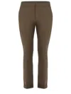 Dondup Trousers  Gaubert Made In Poplin In Camel