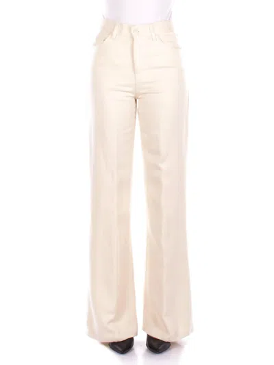 Dondup Trousers Cream In Green